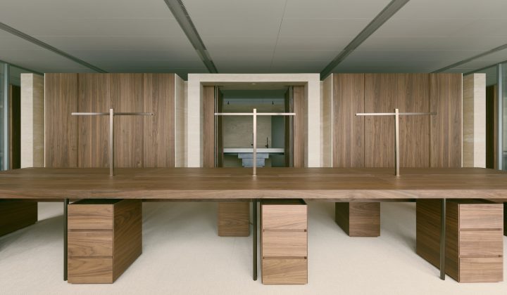 Office H by Minuspluse Design Repositions Workplace Interaction as Central to Design