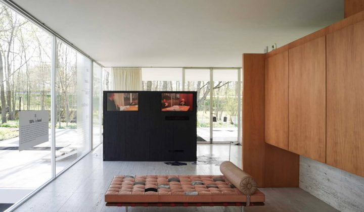 Nile Greenberg Reinterprets the Edith Farnsworth House as a Site of Contested Noise