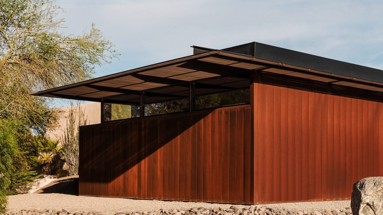 Cocopah Museum Expansion in Arizona Features Weathering Steel and Pigmented Concrete