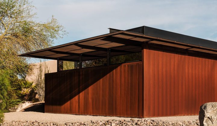 Cocopah Museum Expansion in Arizona Features Weathering Steel and Pigmented Concrete
