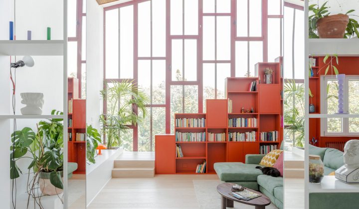 Pop Colors and Geometric Forms Define Renovated 1960s Italian Apartment by Pier Currà Architettura