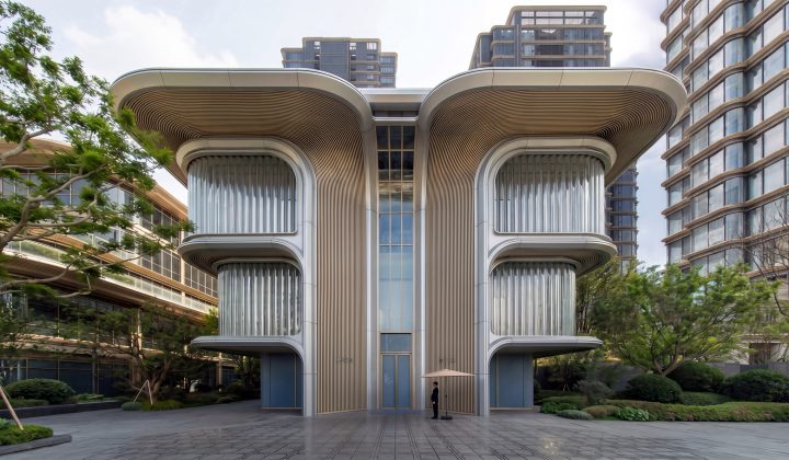 Foster + Partners Unveils Jia Art Gallery in Shanghai with Ribbed Tubular Glass Facades
