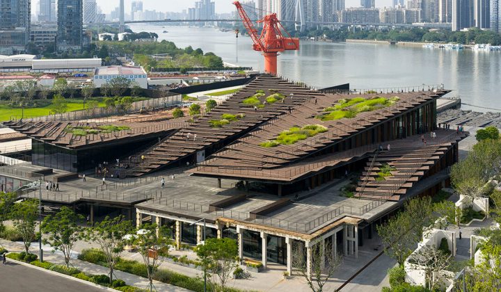 Kengo Kuma Transforms Historic Guangzhou Shipyard into a Walkable Cultural Hub