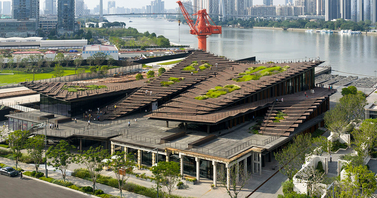 Kengo Kuma Transforms Historic Guangzhou Shipyard into a Walkable Cultural Hub