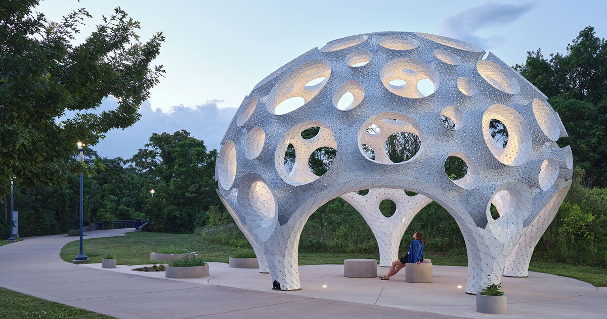 Moonrise Pavilion by THEVERYMANY Lands in Chattanooga