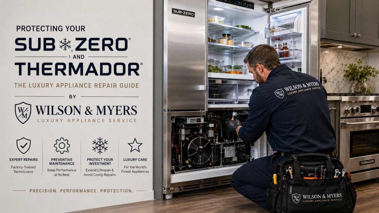 Luxury Appliance Care: Wilson & Myers Offers Expert Guide for Sub-Zero and Thermador