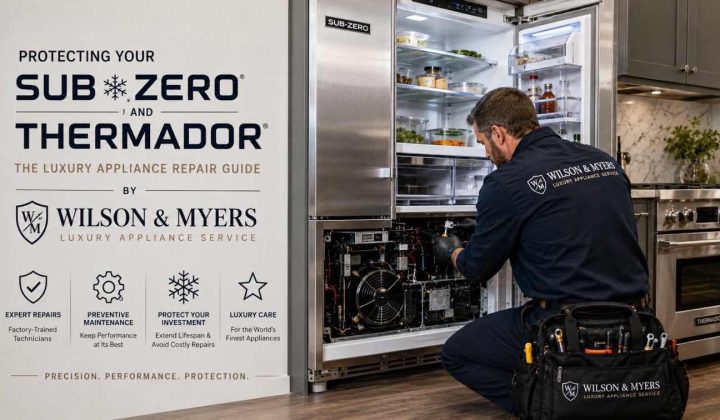 Luxury Appliance Care: Wilson & Myers Offers Expert Guide for Sub-Zero and Thermador