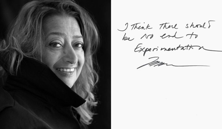 Zaha Hadid Exhibition at LUMA Arles Celebrates Her Early Artistic Process