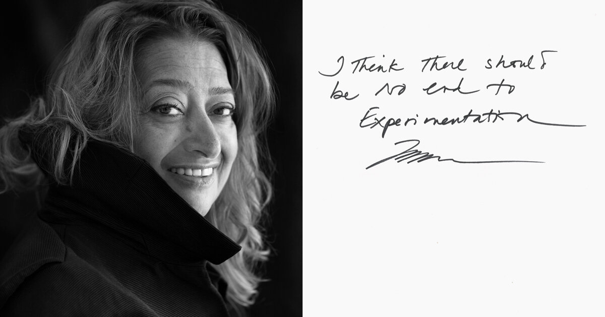 Zaha Hadid Exhibition at LUMA Arles Celebrates Her Early Artistic Process