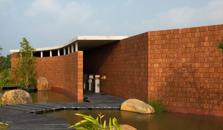 Studio Mango Designs Lakeside Pavilion for Indian Residential Development