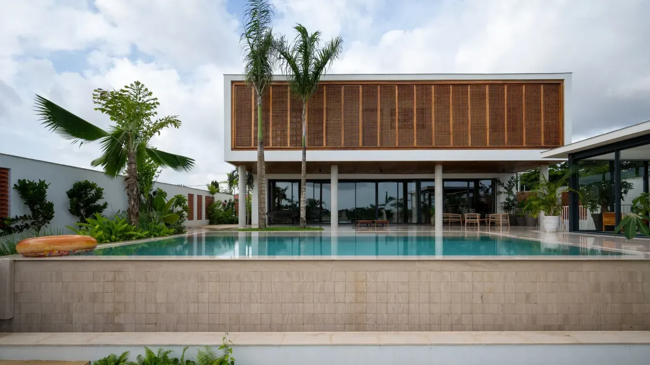 Atelier130 Designs Villa Riviera Golf Residence in Abidjan