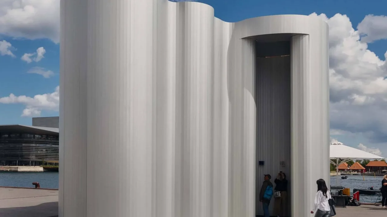 Iittala’s Iconic Aalto Vase Reimagined as a Walk-In Pavilion at 3daysofdesign