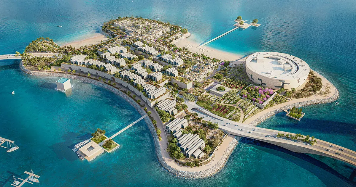 Herzog & de Meuron Unveils Ambitious Al Maha Island Masterplan in Qatar