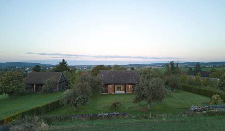 Facha Architekti Inserts Contemporary ‘Box in the Barn’ Retreat in Czech Republic