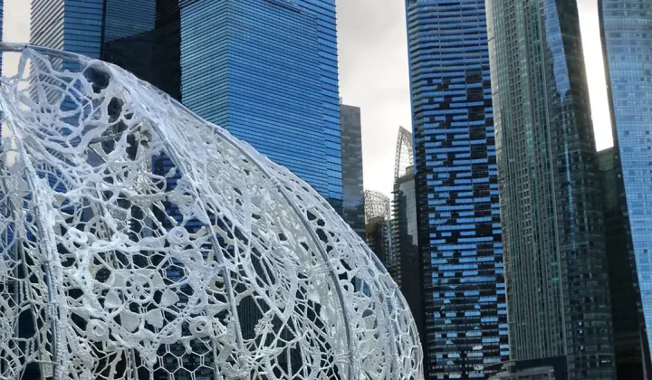 Choi+Shine Architects Elevates Crochet from Craft to Monumental Public Art