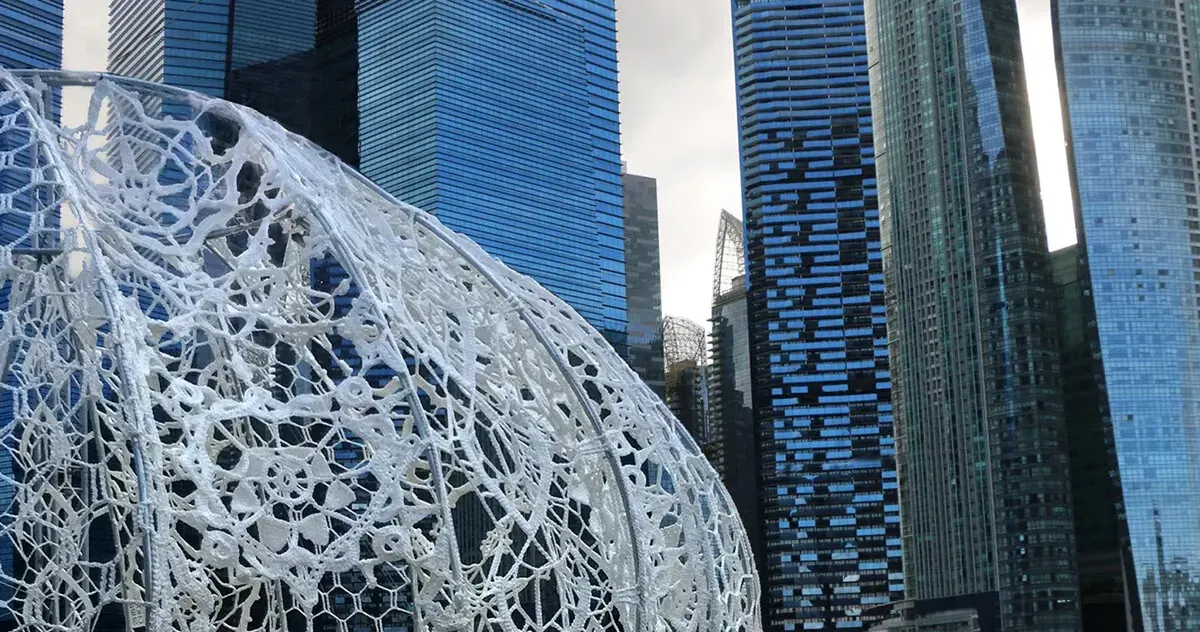 Choi+Shine Architects Elevates Crochet from Craft to Monumental Public Art