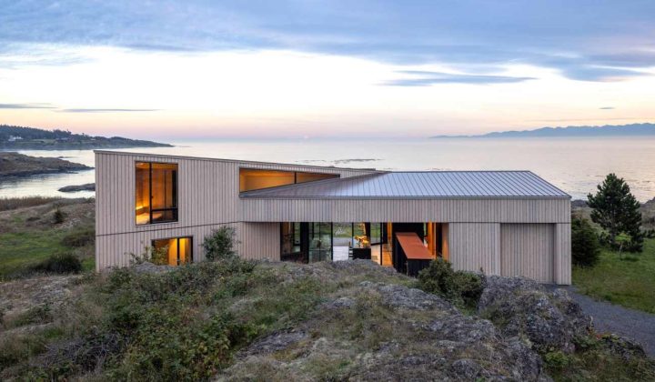 Heliotrope Architects Designs Net-Zero Residence on San Juan Island’s Rugged Coastline