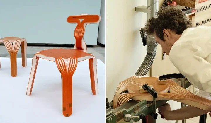 Rethinking Digital Fabrication: Oberdoerfer & Krebs Bend 3D Prints into Furniture