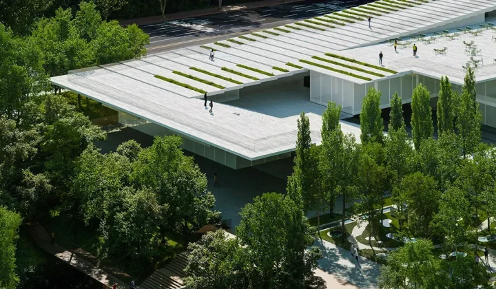 ArchiWorkshop’s “Urban Weave” Transforms Seoul Sports Complex into a Public Roof Terrace