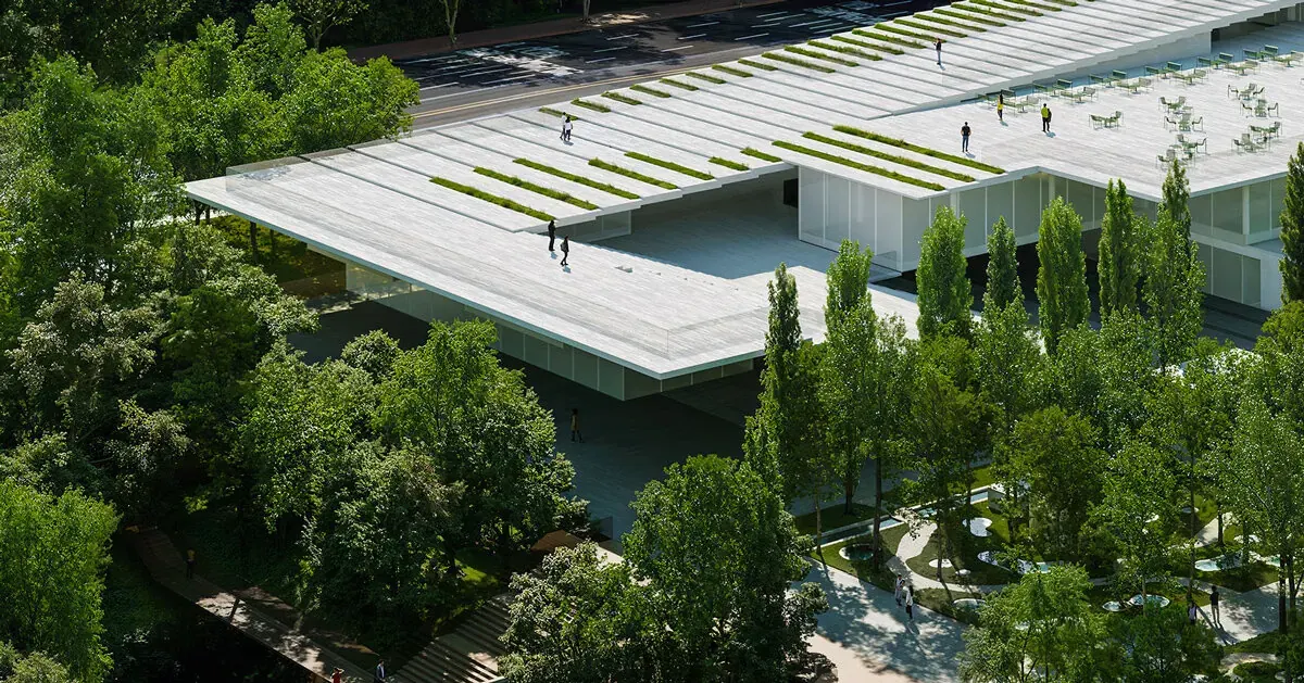 ArchiWorkshop’s “Urban Weave” Transforms Seoul Sports Complex into a Public Roof Terrace