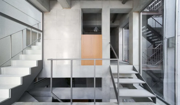SO&CO’s Koenji Office Building Pushes Concrete’s Boundaries on a Narrow Tokyo Lot