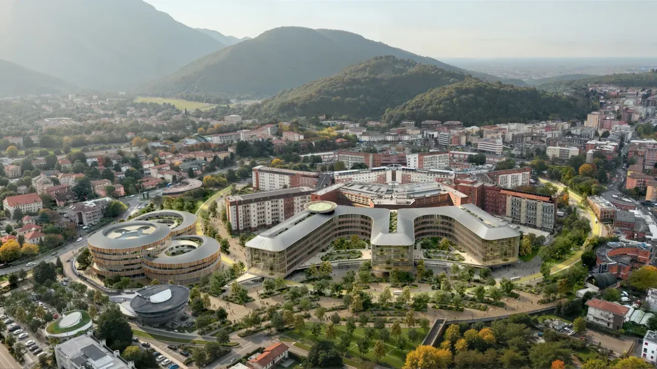 CRA-Carlo Ratti Associati and Park Associati to Lead Brescia Hospital Campus Redevelopment