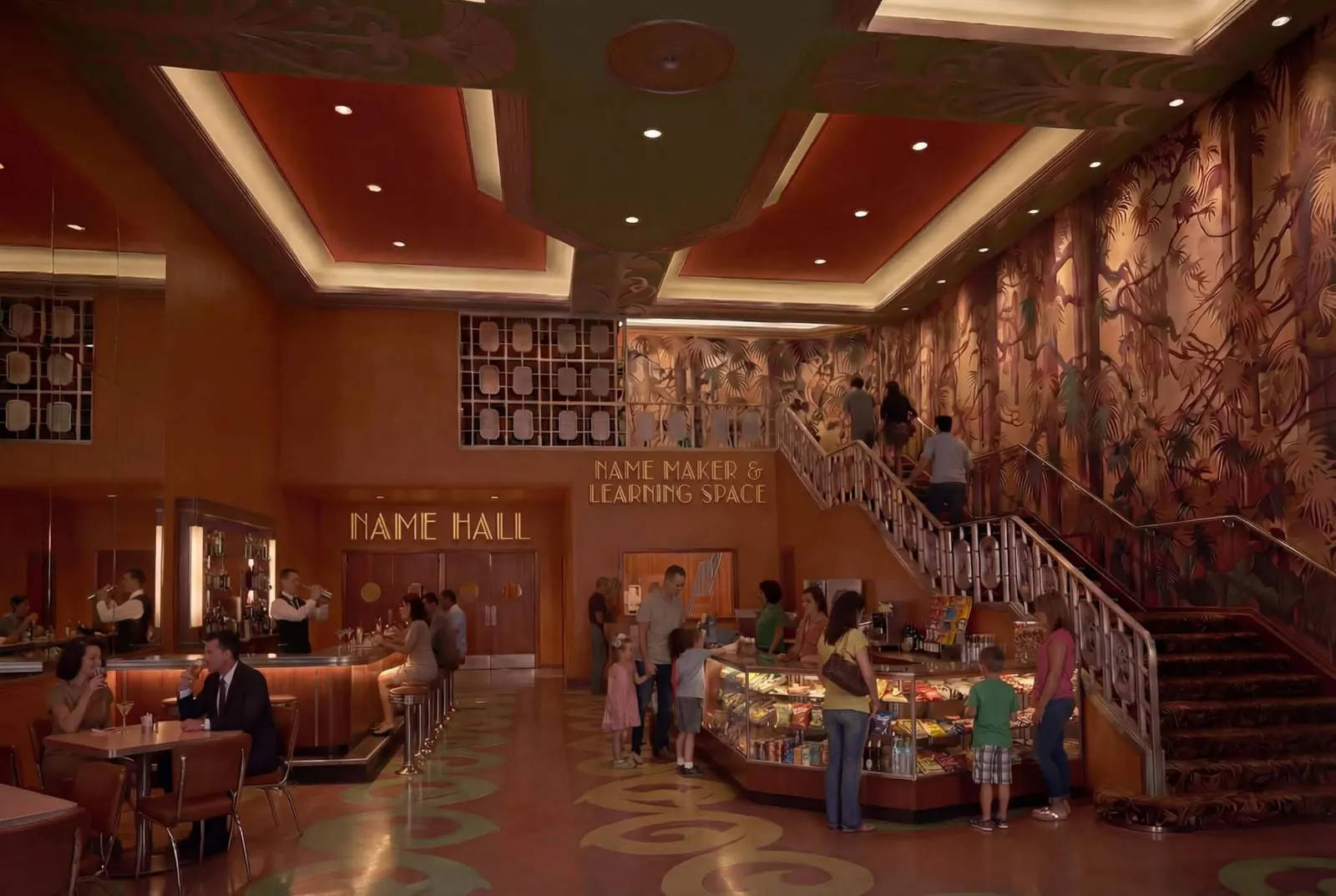 The historic Garden Oaks Theater in Houston, a 1947 movie palace targeted for restoration.