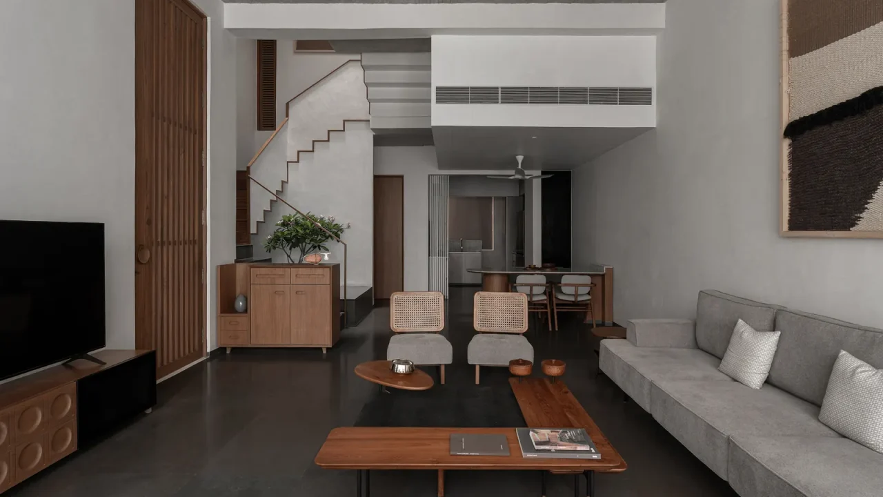 Antarvan Residence: A Compact Urban Dwelling Redefining Indoor-Outdoor Living