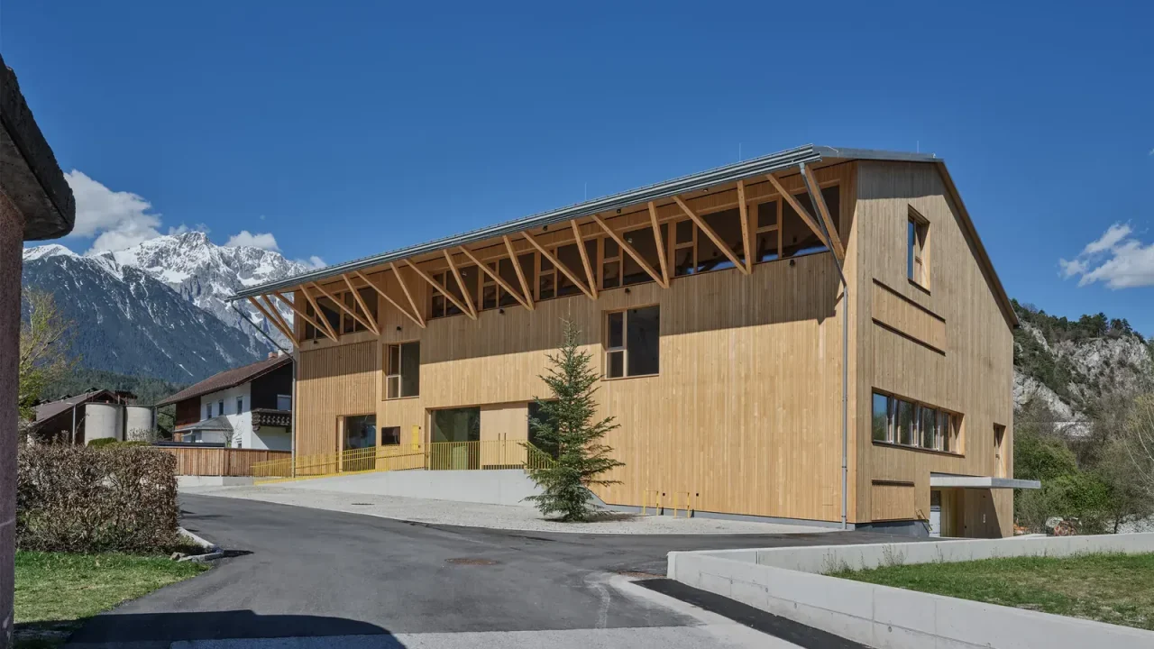 Imgang Architekten Unveils Mötz Fire Station and Community Hall, a New Civic Hub for Austrian Village