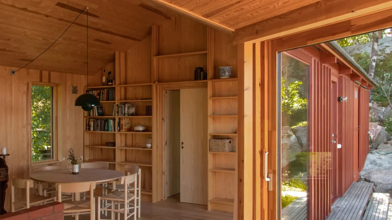 Praksis A and Studio Sted Complete Cabin Åkvåg in Southern Norway