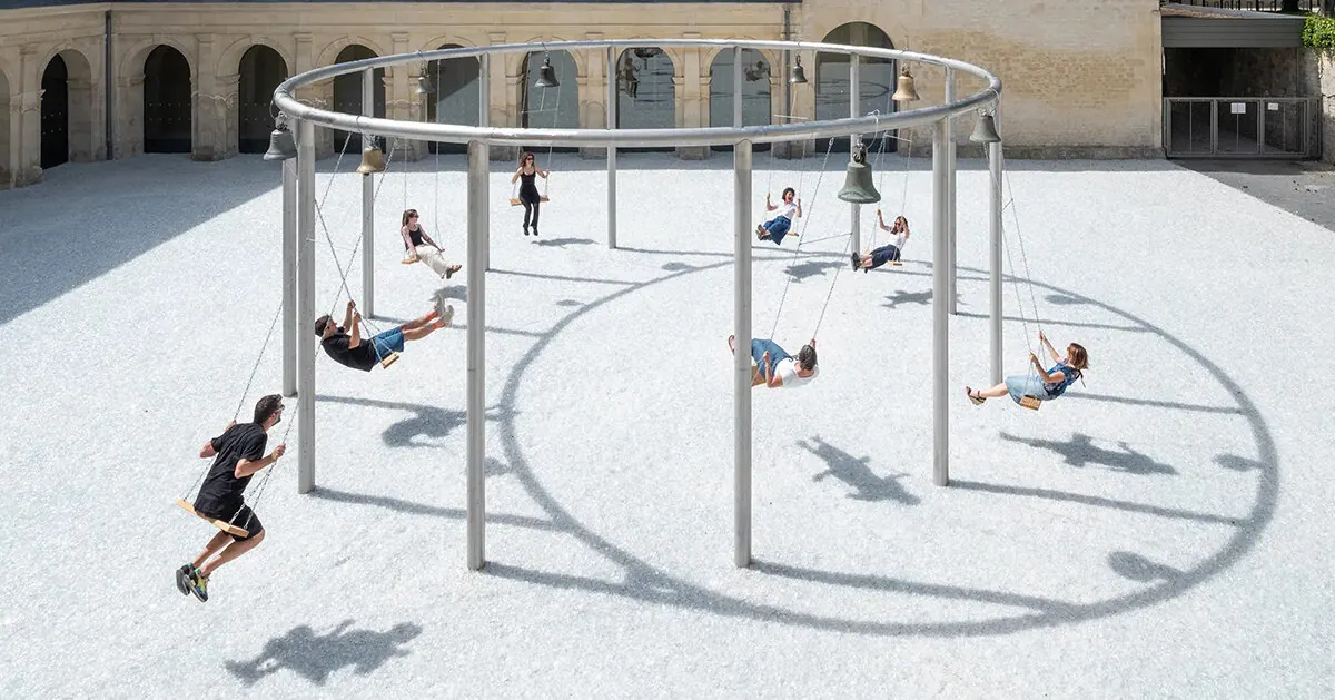 Sound and Movement Converge in Céleste Boursier-Mougenot’s Participatory Installation