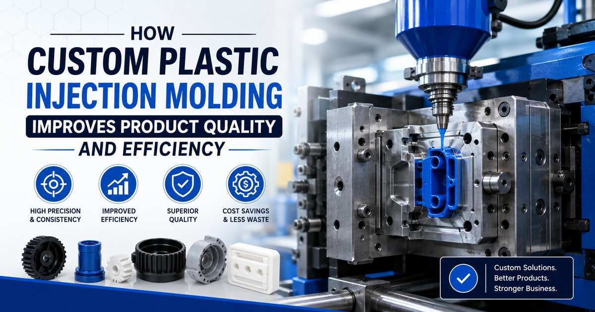 Custom Plastic Injection Molding Enhances Manufacturing Quality and Efficiency