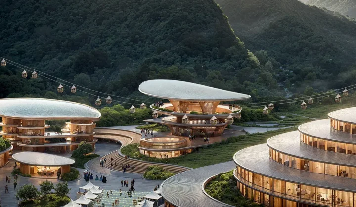 Gensler Unveils Landscape-First Tourism Masterplan for Vang Vieng, Laos