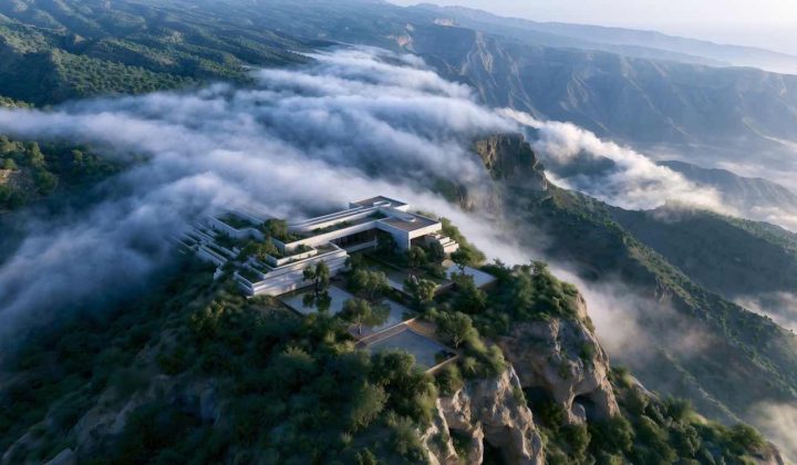Fateme Hosseini Designs Khareef Retreat to Harmonize with Oman’s Jabal Samhan Escarpment