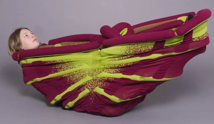 Luna Haverkorn’s Knitted Sculptures Invite Interactive Exploration