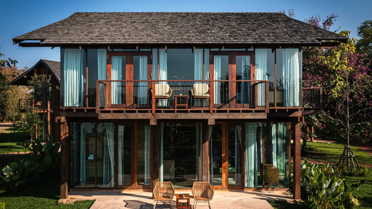 PAVA Architects Unveils Nachan The Antique Courtyard Hotel, a Tranquil Mekong River Retreat