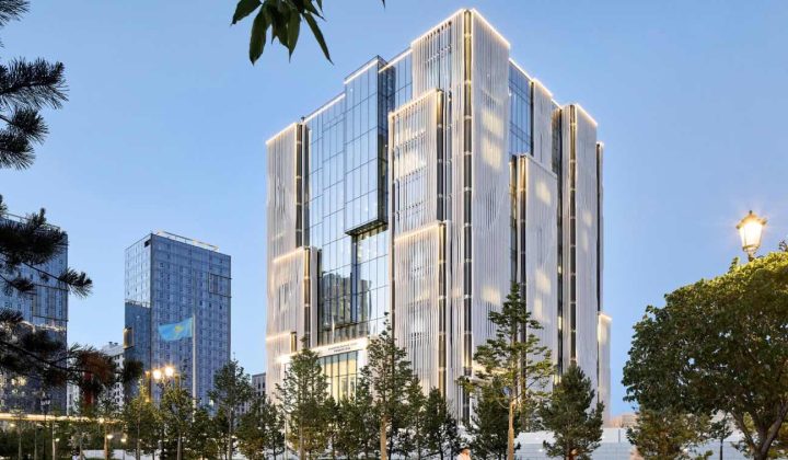 Zaha Hadid Architects’ National Bank of Kazakhstan Headquarters Now Fully Operational