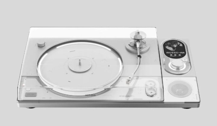 Futuristic Turntable Concept Reimagines Vinyl Listening with Transparent Design