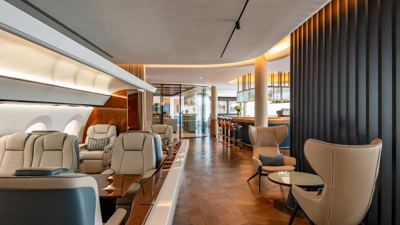 Flexjet’s new Farnborough terminal brings hospitality-driven design to private aviation