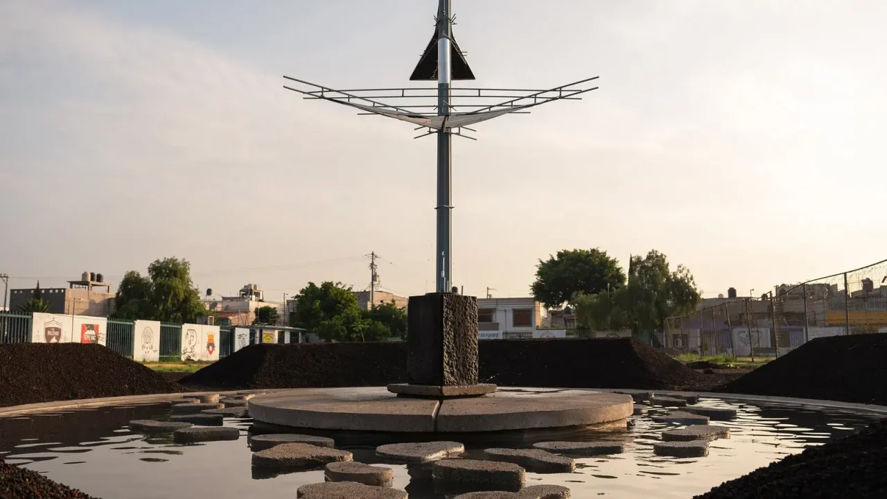 Rain Rhizome: A Water Infrastructure Pavilion in Chimalhuacán by TANAT and Rizoma del Agua