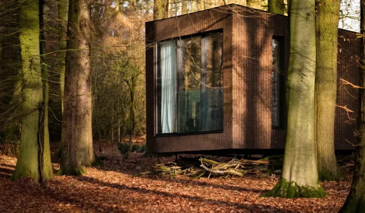 Koto launches Haku, a mobile prefab hotel suite built on a wheeled chassis to bypass UK planning restrictions